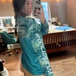 Fishing Shirt Blue Size L Photo 1