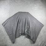 Chico's  Poncho Women Large XL Cotton Cashmere Blend Relaxed‎ Cozy Knit Pullover Photo 2