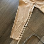 Alfani  Asymmetrical Metallic Beige Womens Long Sleeve Shirt Size Extra Large Photo 8