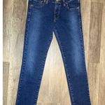 Levi's Y2K Superlow Skinny Jeans 7M 30x30 Womens Low-Rise Stretch Denim Dark Wash Photo 0