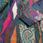 COOGI RARE Vintage  Sweater L Mercerized Cotton 1/4 Zip Australia Photo 3