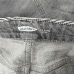 Old Navy O.G. High Waisted Distressed Denim Shorts Gray Photo 7
