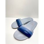 Seychelles  Sandals Womens Size 9 Leather Low Key Blue Bright Slides Photo 1