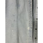 Blue B Jean Jacket Lrg Light Blue Denim Studded Long Puff Sleeve Western Dress Size L Photo 2