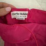 Charlie Holiday Pink Silk Midi Dress Photo 4