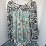Suzanne Betro Women’s  Peasant Blouse Size XL Boho Chic Photo 3