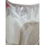 Ecru  Ivory Silk Sleeveless Tank Top Blouse XS Photo 3