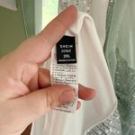 SheIn White Fringe Dress Halter Midi Photo 7