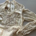 Gunne Sax Vintage Satin Wedding Dress Photo 14