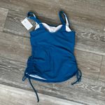 NWT B2PRITY Swimwear Sz M Beautiful Tankini Top In Real Blue Size M Photo 5