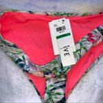 Becca  ETC Lush Lagoon Bikini Bottoms with Shirred Sides Size Large Photo 4