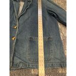 Gitano Jean Jacket Blue Denim Chore Coat Size 20W Western Country Blazer Vintage Photo 3