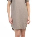 lungo l'arno linen sequin top dress Made in Italy  Size Medium Photo 0