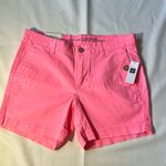 Gap  Khakis Women’s Hot pink Girlfriend Short Size 2/26-NWTS Photo 0