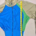 Filativa Vintage Womens Color Block Windbreaker Jacket Size XL Multicolor Photo 10