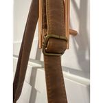 Stone Mountain USA Brown Leather Shoulder Bag Hobo Purse Multiple Pockets bag Photo 2