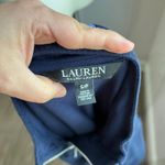 Ralph Lauren Lauren Blue Lightweight Jersey Quarter Zip Pullover Sweater Size S Photo 3