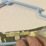 Gianni Bini FINAL MARKDOWN Floral Ruffle Sleeveless Top - Green and White large Photo 2