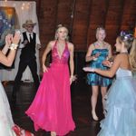 Mori Lee  Elegant Pink Sequin Prom Dress Photo 3