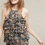 Anthropologie NWT RANNA GiLL by Larina Ruffle Tank Size S Photo 0