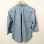 Anthropologie HESTER & ORCHARD x  | Chambray Denim Shirt Button Down | Size Small Photo 4