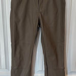 H&M  Tan Faux Leather Pants Size 2‎ Photo 0