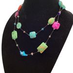 Silpada  multi stone and glass necklace Photo 0