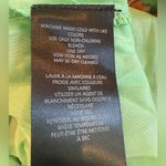 Anthropologie The Odetta Ruffled V-neck Dress Green and Red Floral size Medium Photo 7