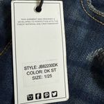 Judy Blue  Skinny Fit Denim Jeans Women's 1/25 Shark Bite Hem Mid Rise Distressed Photo 5