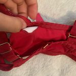 Xhilaration Burgundy ribbed bikini top Photo 6