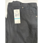 Women's Ruby Rd. Black Straight Leg Pants, Elastic Waist, 20W, NWT Photo 1