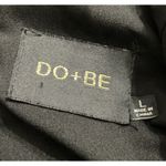 DO+BE  Black Fine Wine Mini Dress. Size Large. CDRS074 Photo 5