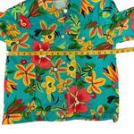 Vintage R & B Collection Floral Retro Denim Jacket Button Down Long Sleeve Small Multiple Photo 5