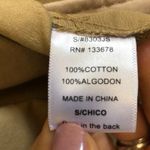 Love Tree Love‎ Tree drawstring hooded khaki Tan Jacket With souvenir UC On Back Women’s M Photo 5