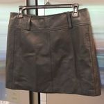 Bebe 💕💕 Black Leather Mini Skirt Photo 0