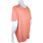 Melrose and Market Short Sleeve Coral Knit Open Side Top Size Large NWT Photo 5