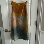 STAUD Boa Linen Dress Size M Photo 3