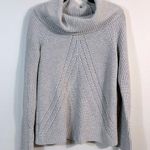 Ann Taylor Cowl Neck Grey Wool Cashmere Sweater Women Size Small Photo 0
