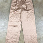 Banana Republic  Brigitte‎ Satin Wide Leg Pants Casita Pink Luxe Blend Size 2 Photo 0