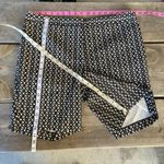 Mario Serrani Womens Shorts Sz 14 Black White Longer Length Bermuda NEW Photo 3