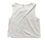 Bar III Y2K VTG.β ALL OVER BEADED PASTEL BLUE TOP SMALL. Photo 5