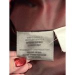 wilson's leather  Red Genuine Leather Jacket Womens Size L Zip Front Collared Photo 5