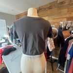 Hybrid Apparel Grey cropped tupac tee Photo 2