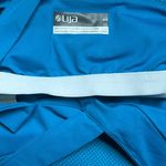 Lija Strappy Tennis Golf Athletic Tank Top‎ Bright Blue Size Small Photo 2