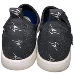 Giuseppe Zanotti 39.5 9 Black Natalie Star Glitter Embellished Slip On Sneakers Photo 5
