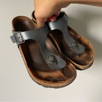 Birkenstock  Gezah Metallic Blue Women's Sandals Size 37 Photo 5