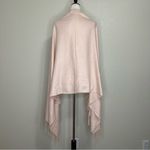 Osiya 100% Cashmere Pink Fringe Wrap Scarf Photo 3
