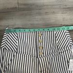 Free People NWT  Frankie High Rise Striped Pants Women's Blue Size 2 Photo 7