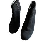 Adrienne Vittadini  Women's Black Suede Clarine Ankle Booties Size 8.5 Photo 2