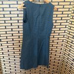 Theory  Easy V Shadow Jacquard Sleeveless Shift Dress Size‎ 6 Photo 1